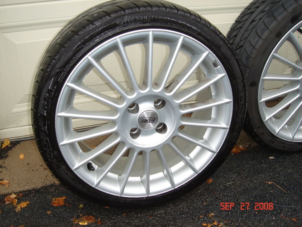 17" Sport Edition Wheels and Tires (look like Alpina wheels) 4 x 100